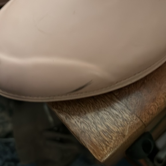 Sperry size 9-9.5 rain boots with small heel and lacing in the back- light pink - Picture 2 of 8